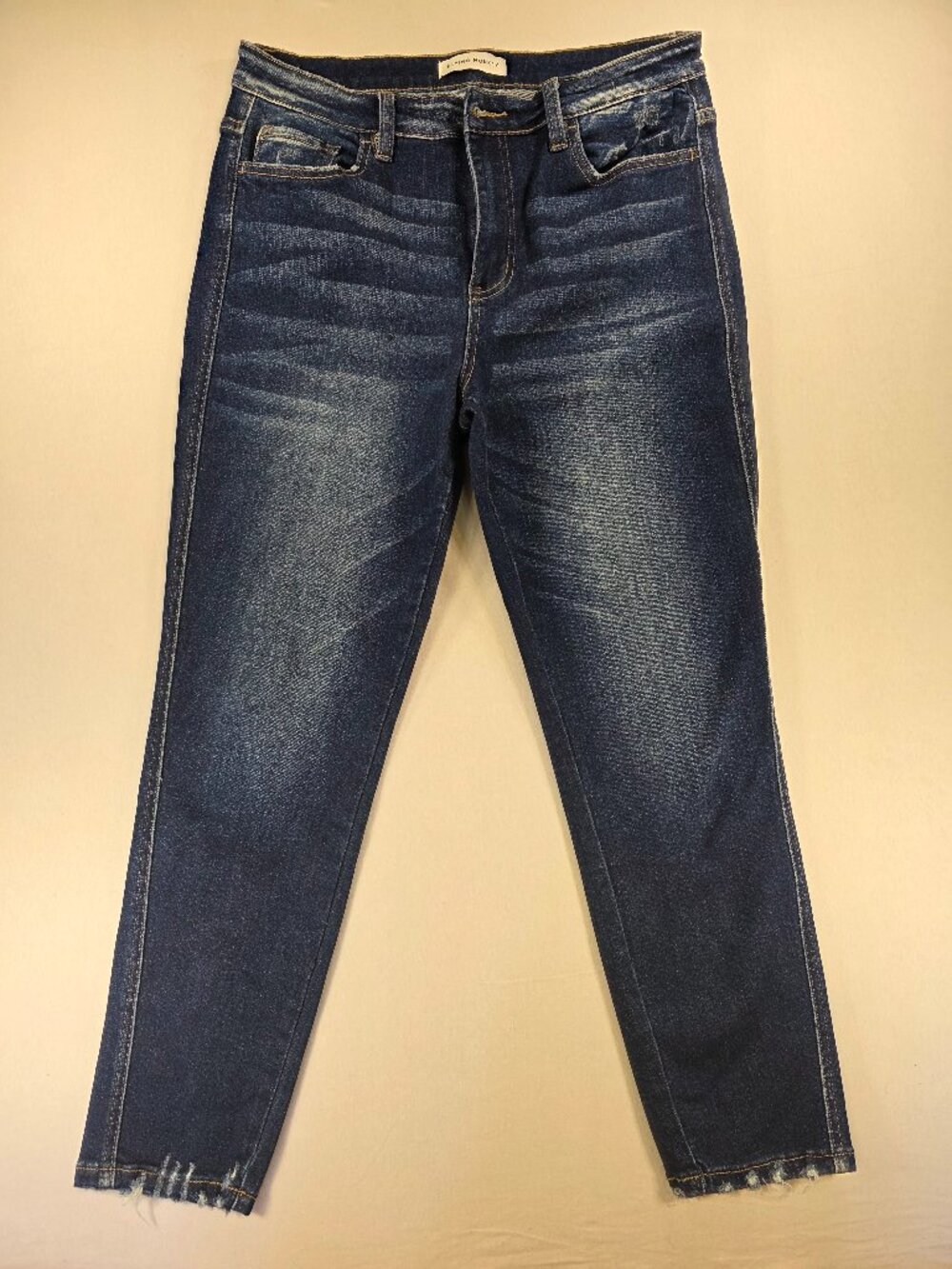 Flying Monkey Women’s Denim Blue Jeans High Rise Flare Size 31x26 NWOT